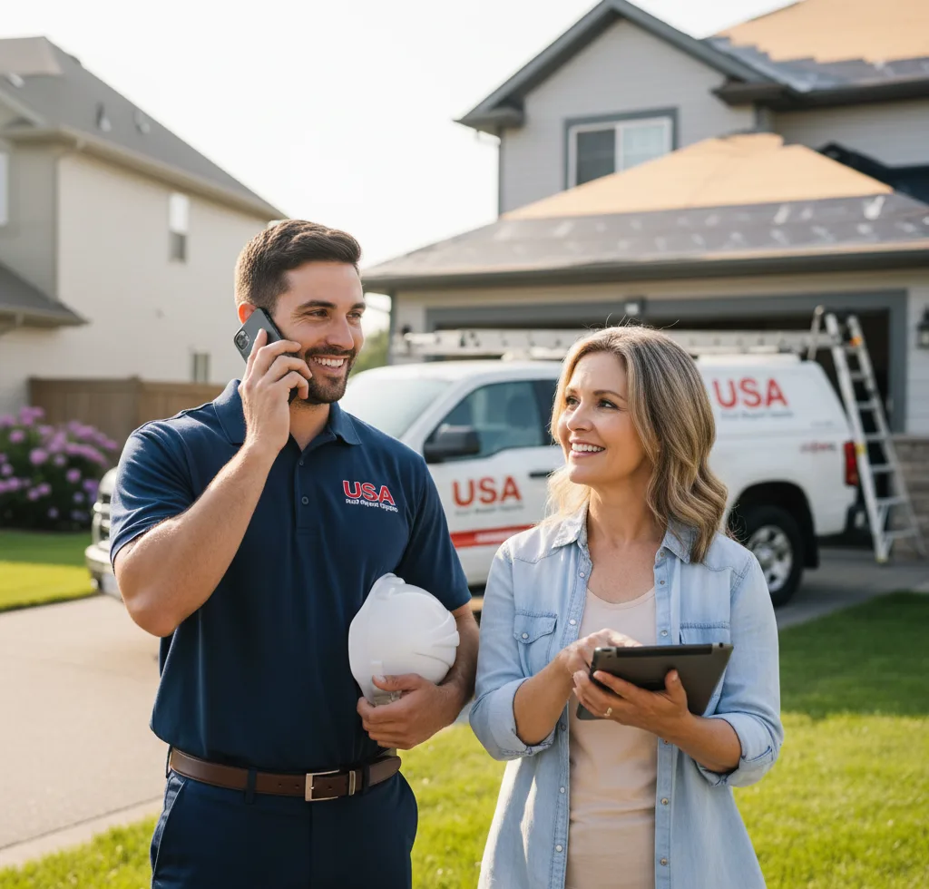 USA Roof Repair Experts customer support in Mattawa